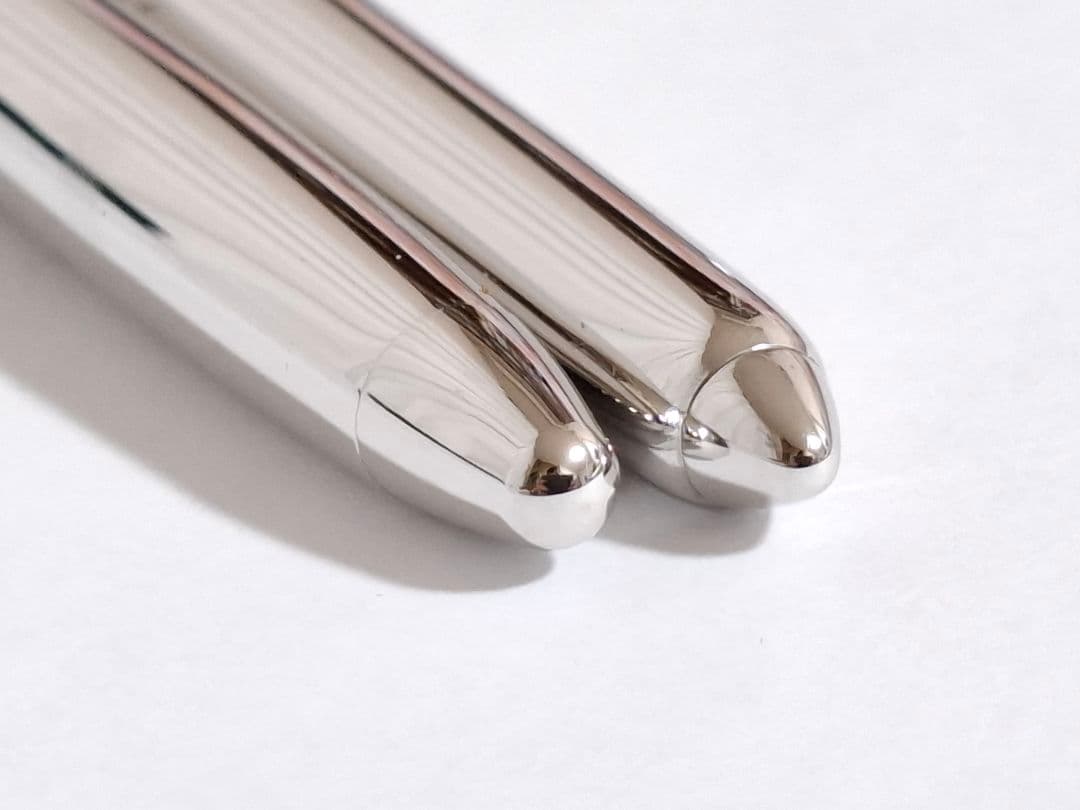 未使用　renoma PARIS レノマ　万年筆　ロジウム仕上げ　14K　細字