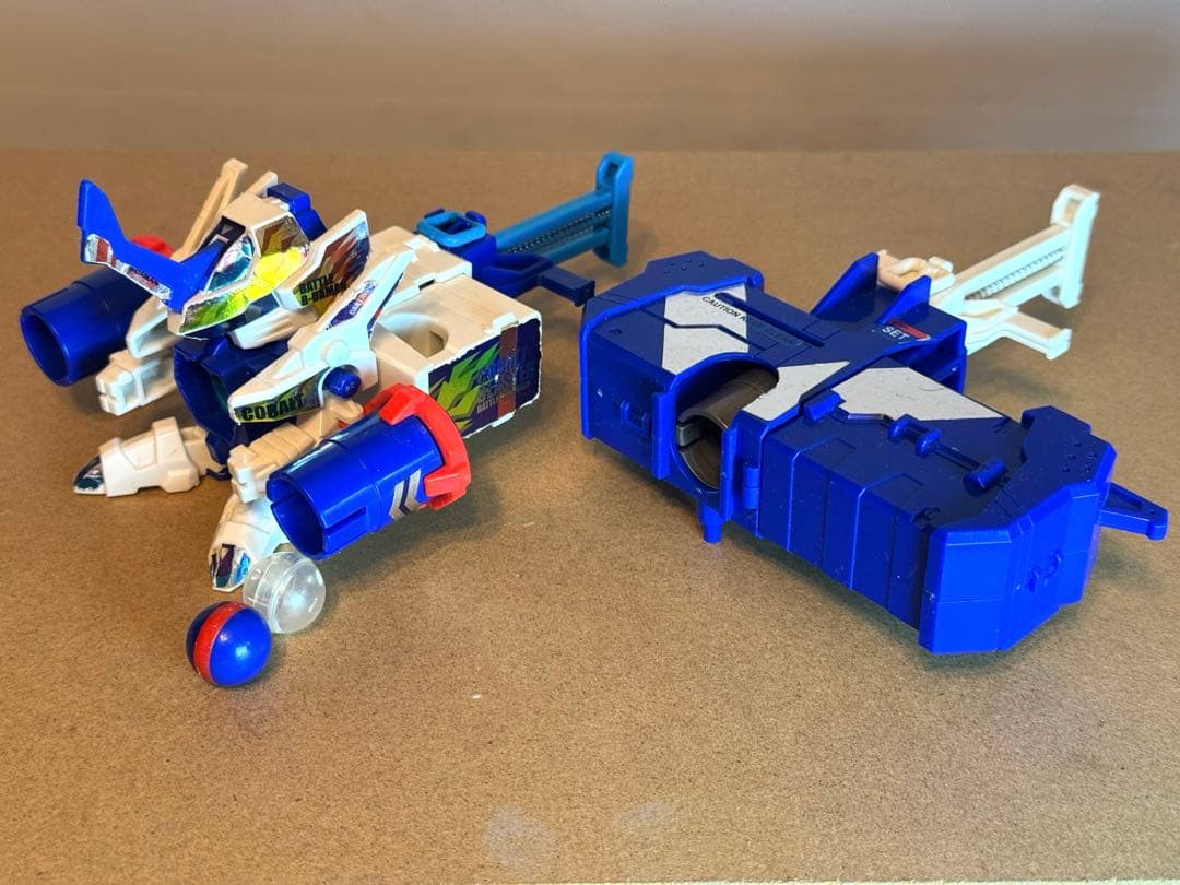 タカラ バトルビーダマン コバルトブラスター カートリッジ連射トリガー付き