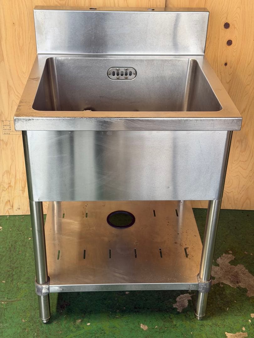 1槽シンク 600x600x785