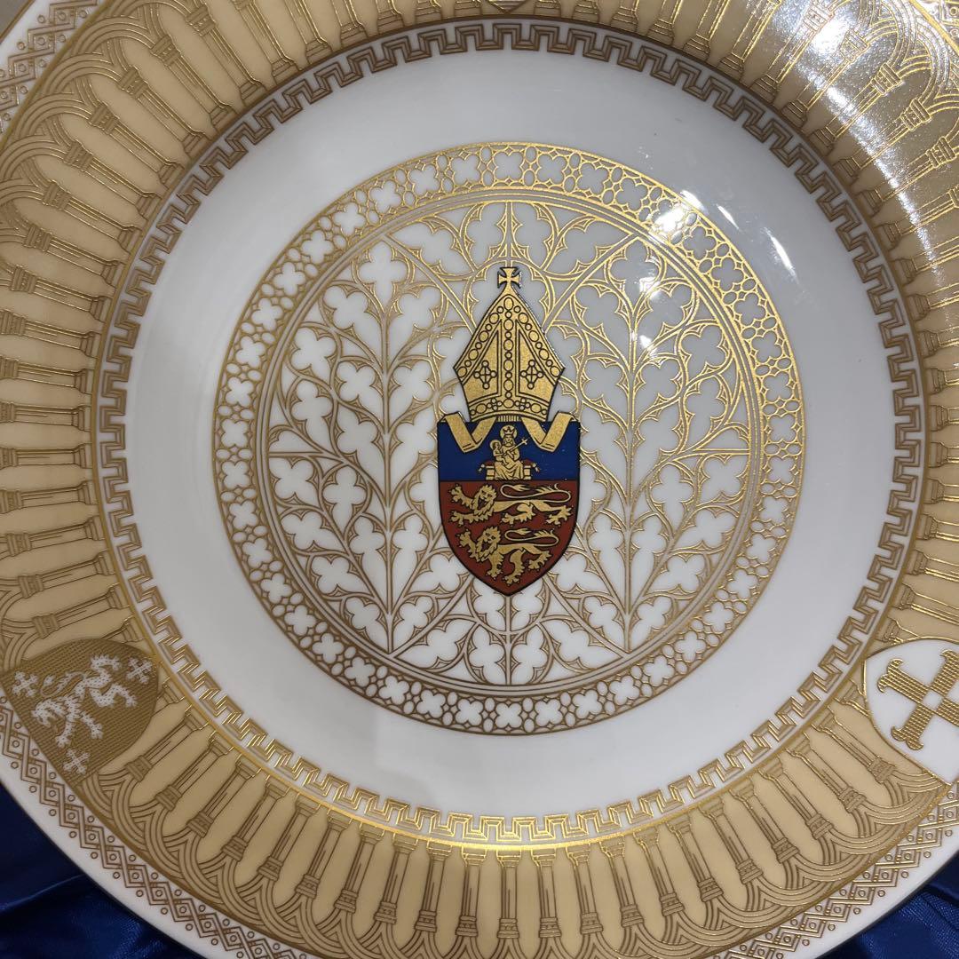 Spode リンカーン大聖堂プレート限定品アンティーク　ロイヤル　イギリス