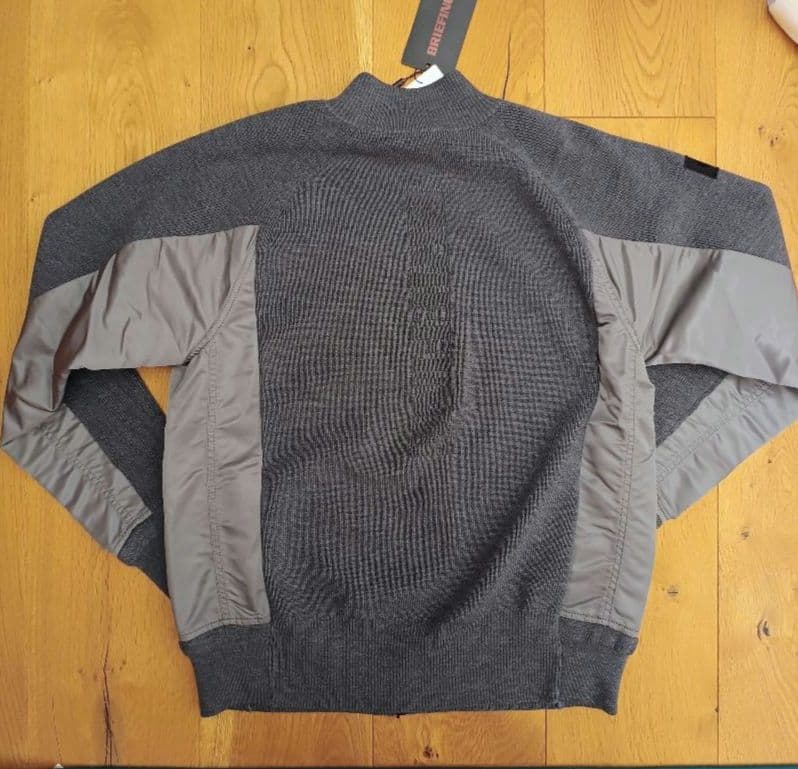 【新品】ブリーフィングゴルフ ニット ブルゾン Ｍ ジャケット