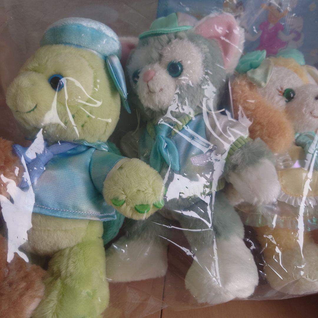 新品未開封★バケパ限定★カラフルハピネス★ダッフィー&フレンズポージープラッシー