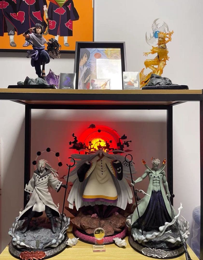 NARUTO ナルト うちはマダラ 1/6 ガレージキット ガレキ スタチュー⑥