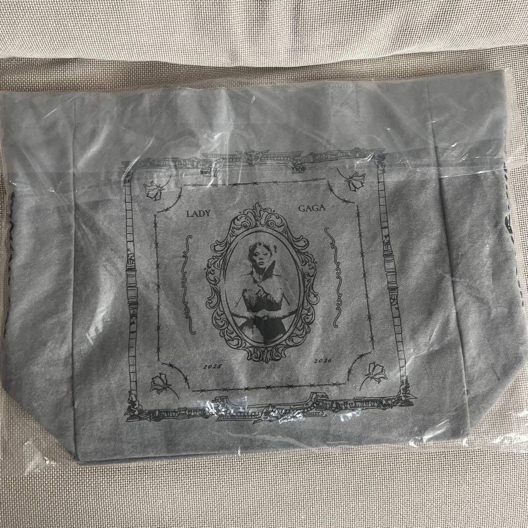 新品未開封⭐︎Lady Gaga トートバッグ グレー