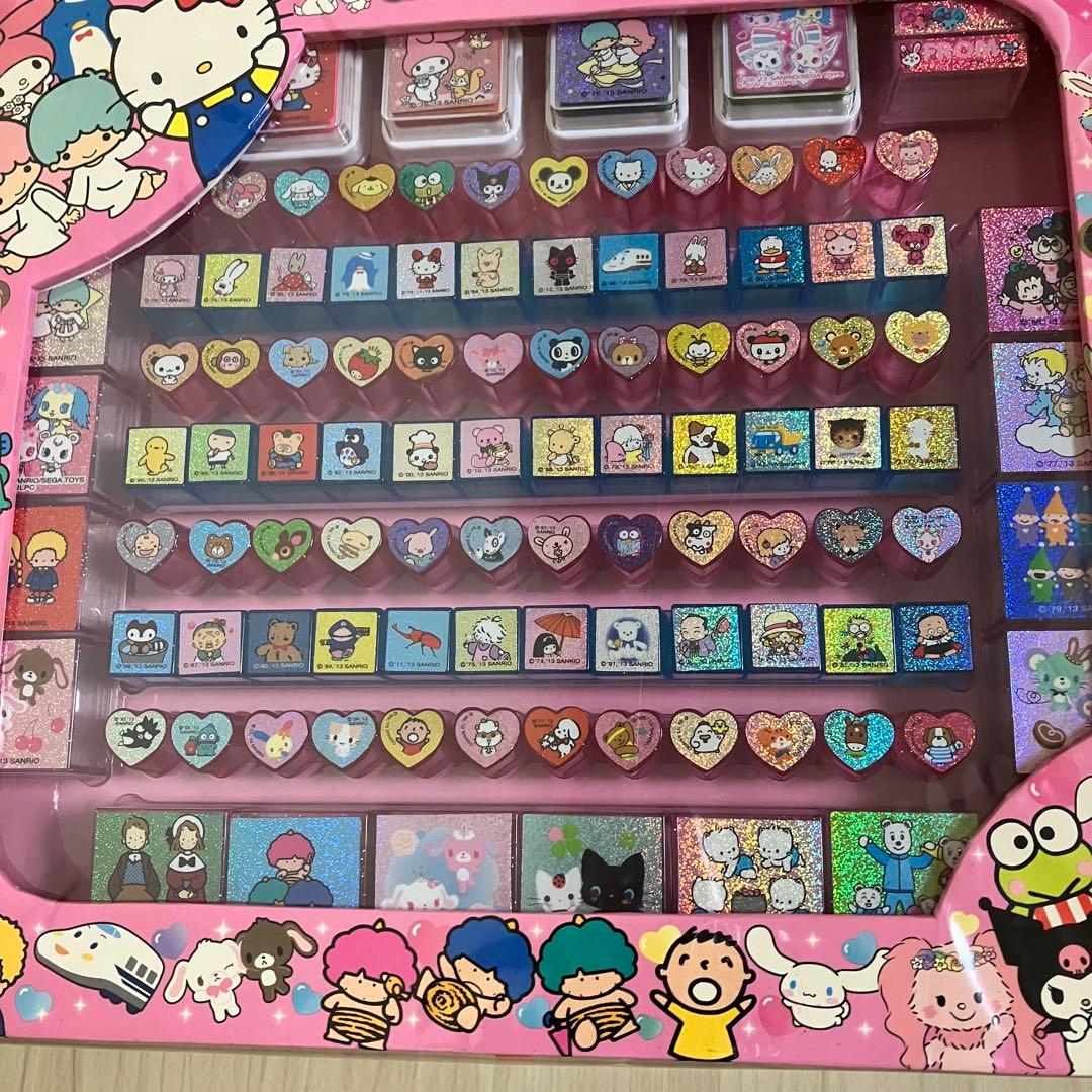 【当時物・激レア】サンリオキャラクターズ 100種類 スタンプ オールスターズ