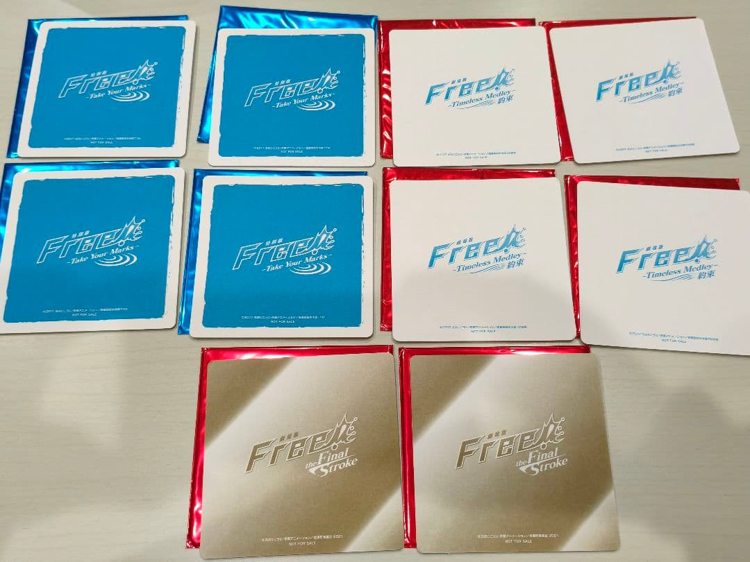Free! 入場者特典　 色紙 10点セット