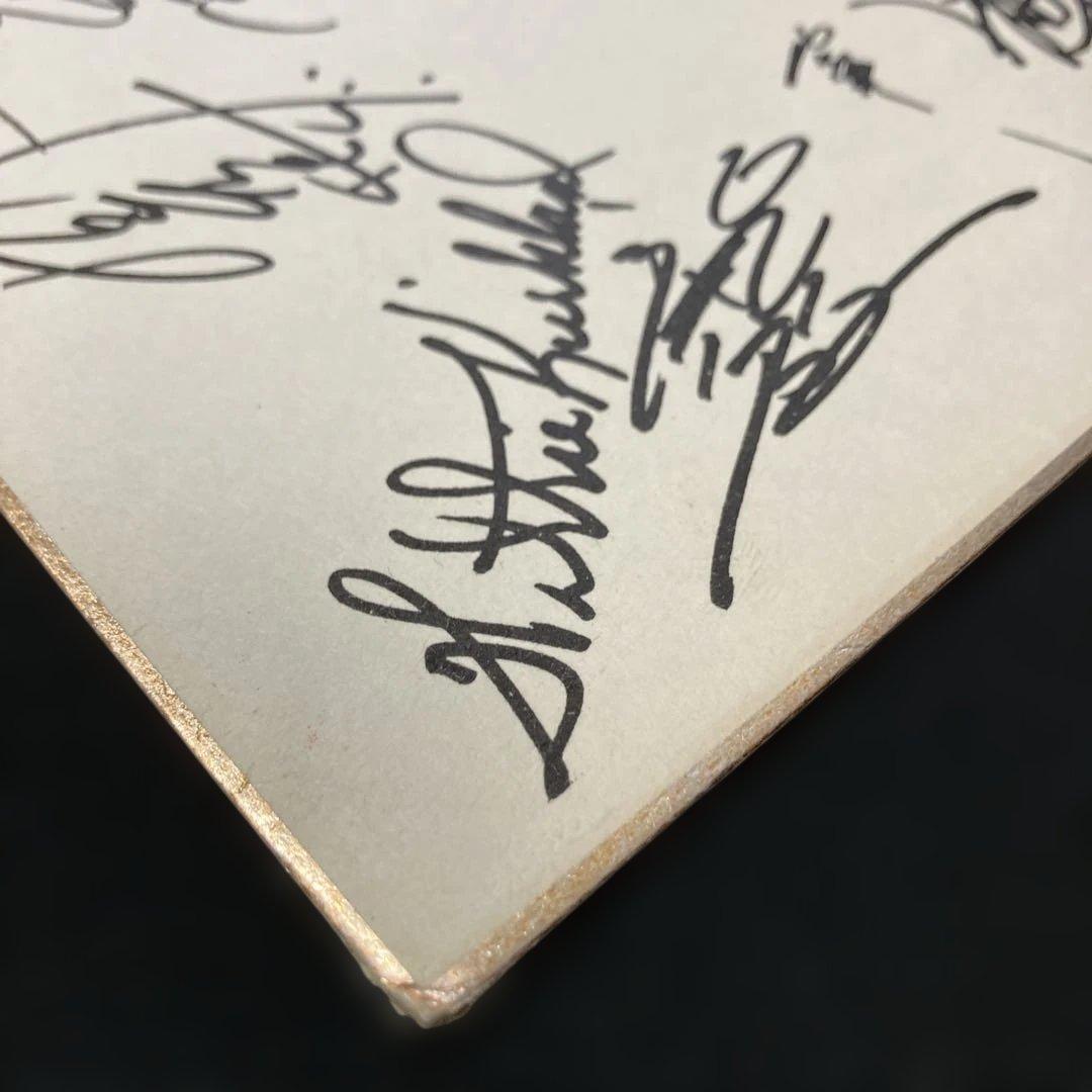 阪神タイガースサイン色紙　希少品