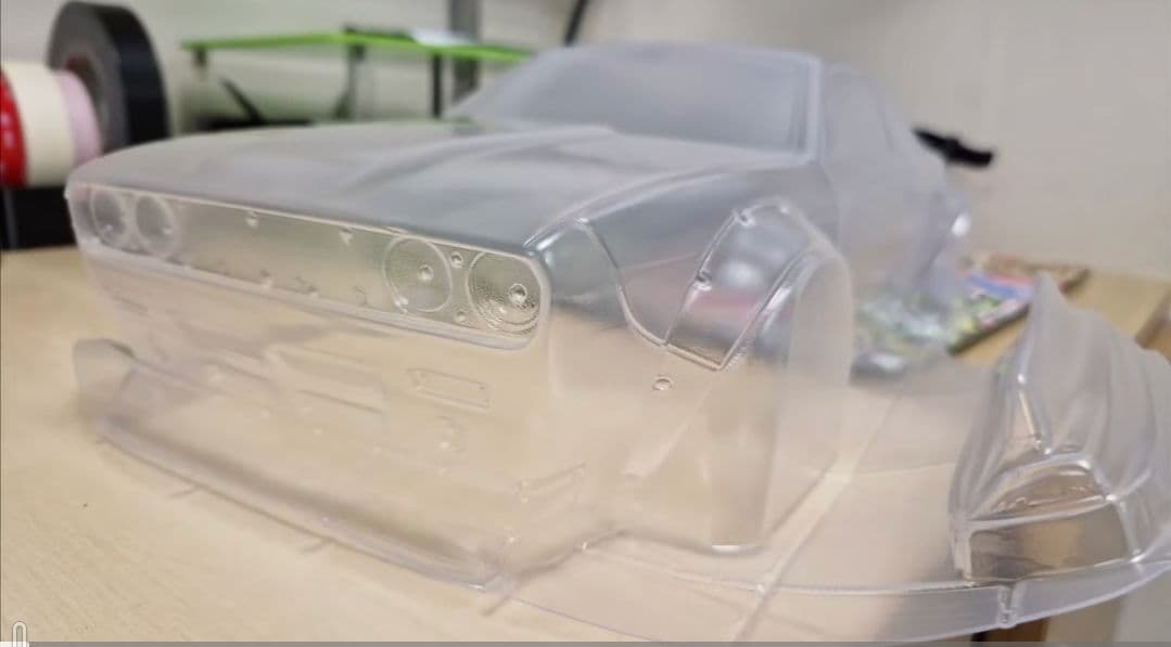 新品 無塗装 SILVIA S14 BOSS APLASTICS ラジドリボディ