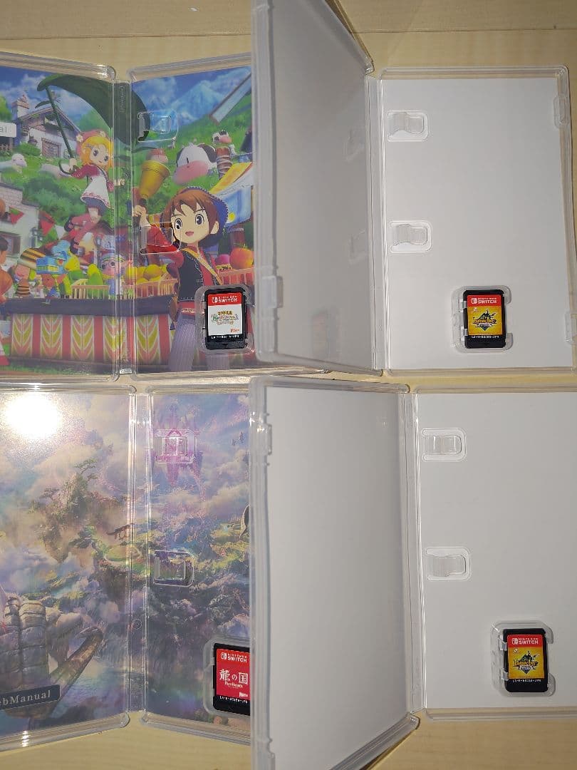 switch ソフトセット 風のグランドバザール ファンタジーライフi 龍の国