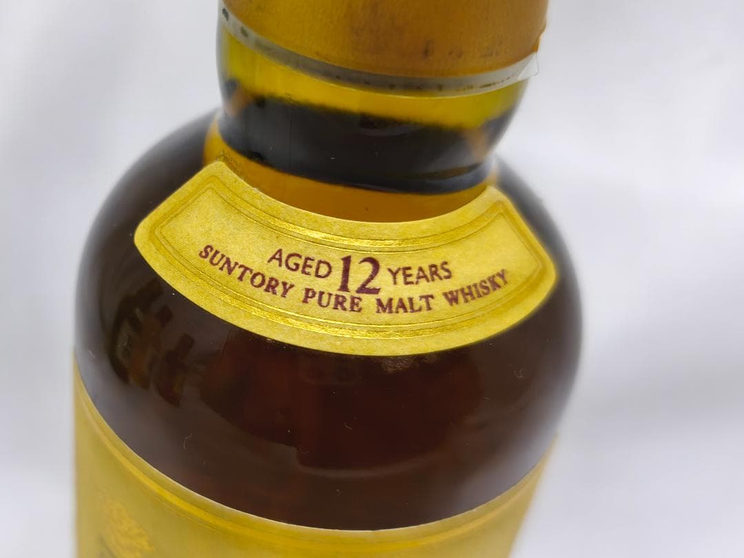サントリー 山崎 12年 ピュアモルト 180ml ウイスキー 未開栓