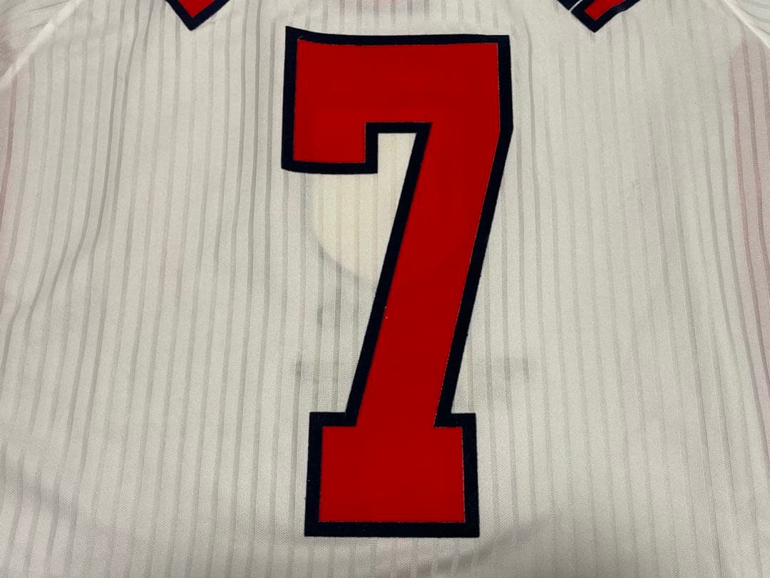 98 イングランド代表 ユニフォーム 7 ベッカム L