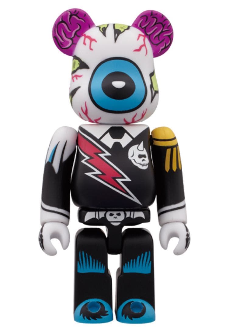 【希少】 ベアブリック　100% MISHKA colorバージョン
