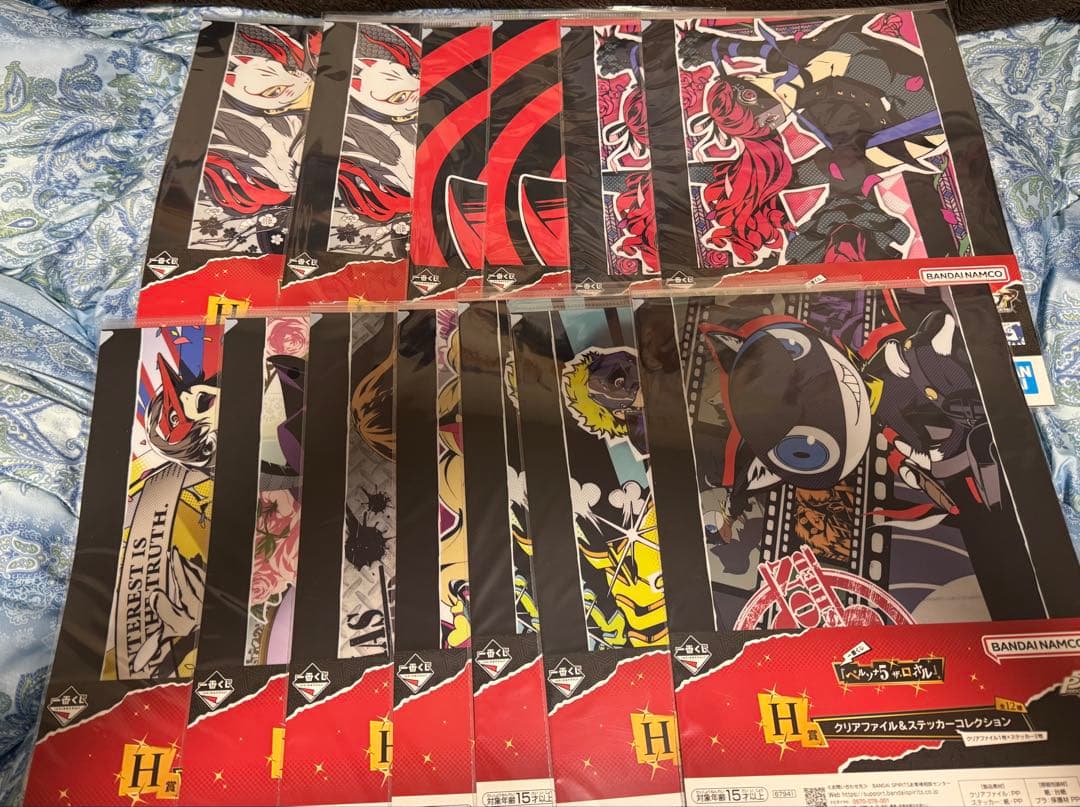一番くじ　ペルソナ5 A、B、ラストワン賞フィギュア、ポスター、アクスタ他セット