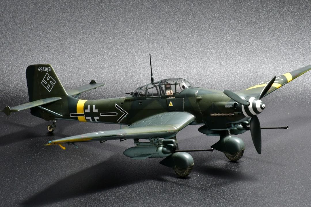 PJ.231 　ハセガワ1/48 Ju87G-2 STUKA 完成品