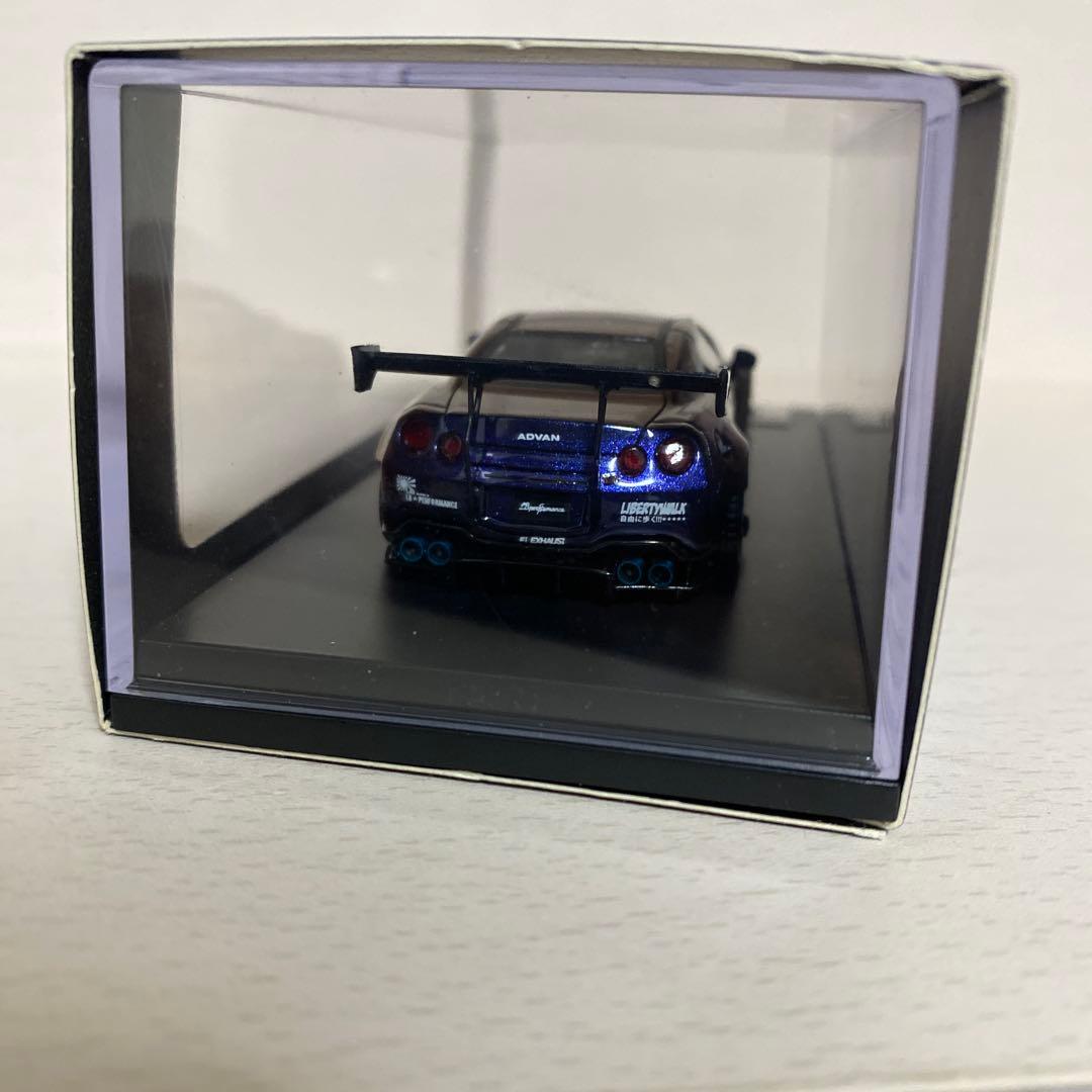 ミニカー 1/64 LBWK GT-R R35
