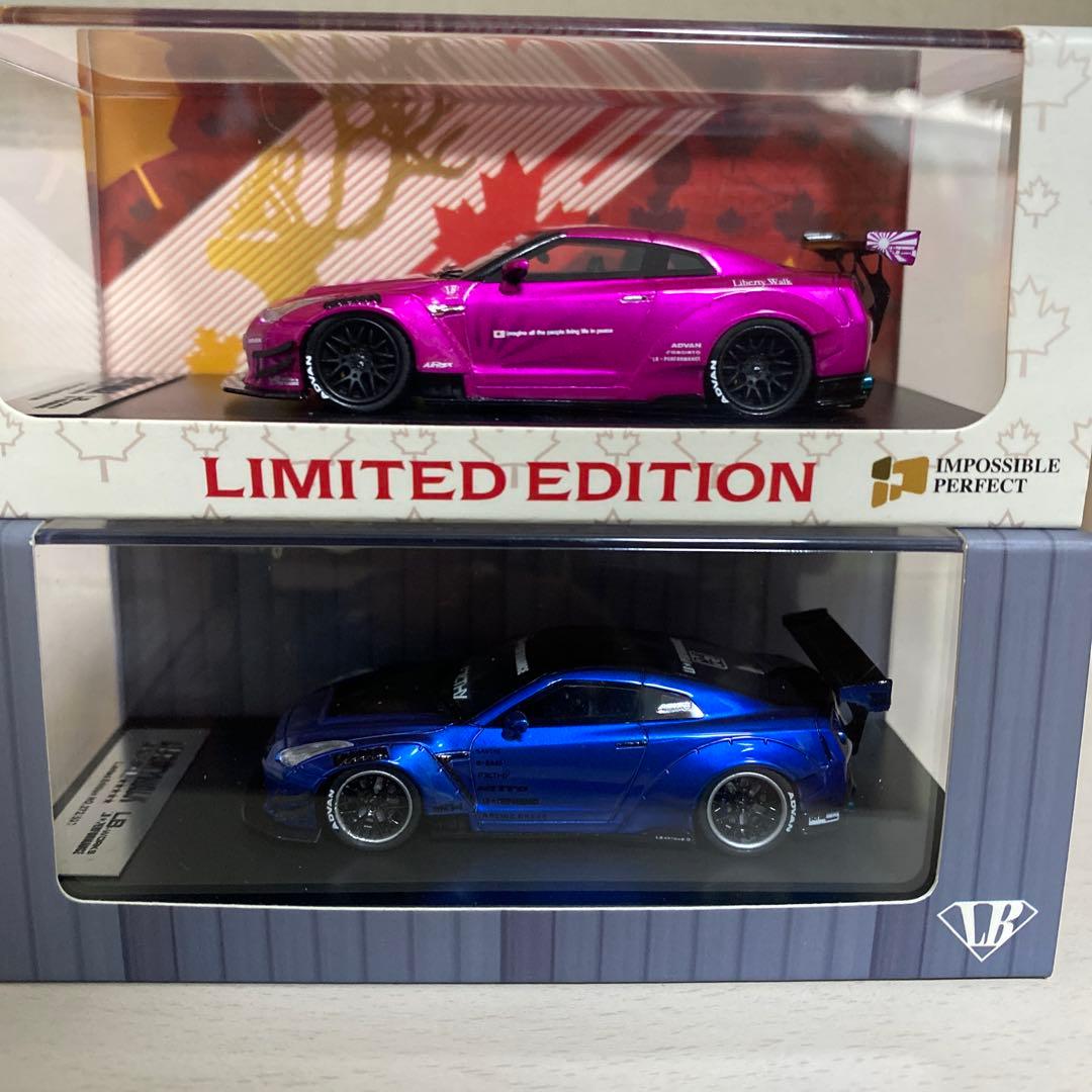ミニカー 1/64 LBWK GT-R R35