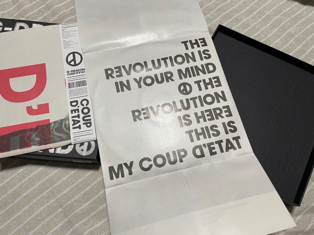 ‼️最終値下げ‼️G-DRAGON COUP D'ETAT LP直筆
