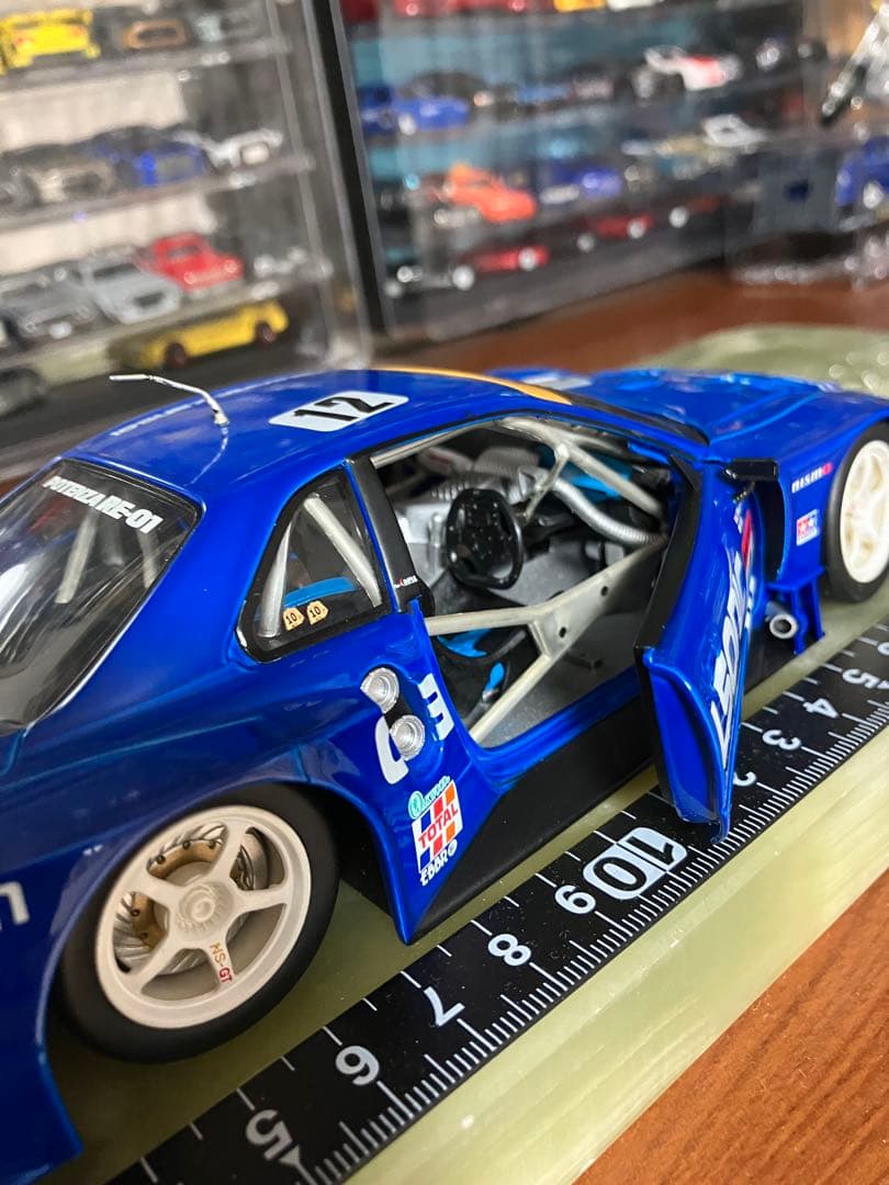 マッスルマシーンズ　日産スカイラインGTR R34 カルソニック　1/24