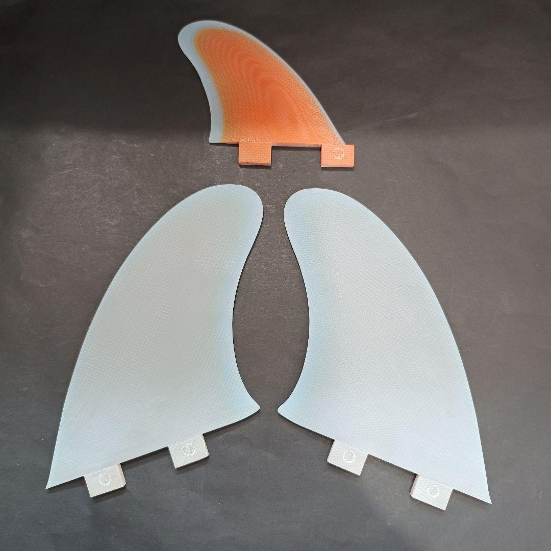 キャプテンフィン系　ツインスタビ　FCS対応 ツインフィン　トレイラーフィン