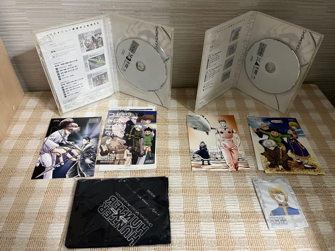 OVA HUNTER×HUNTERハンター×ハンター　全4巻　DVD セル版