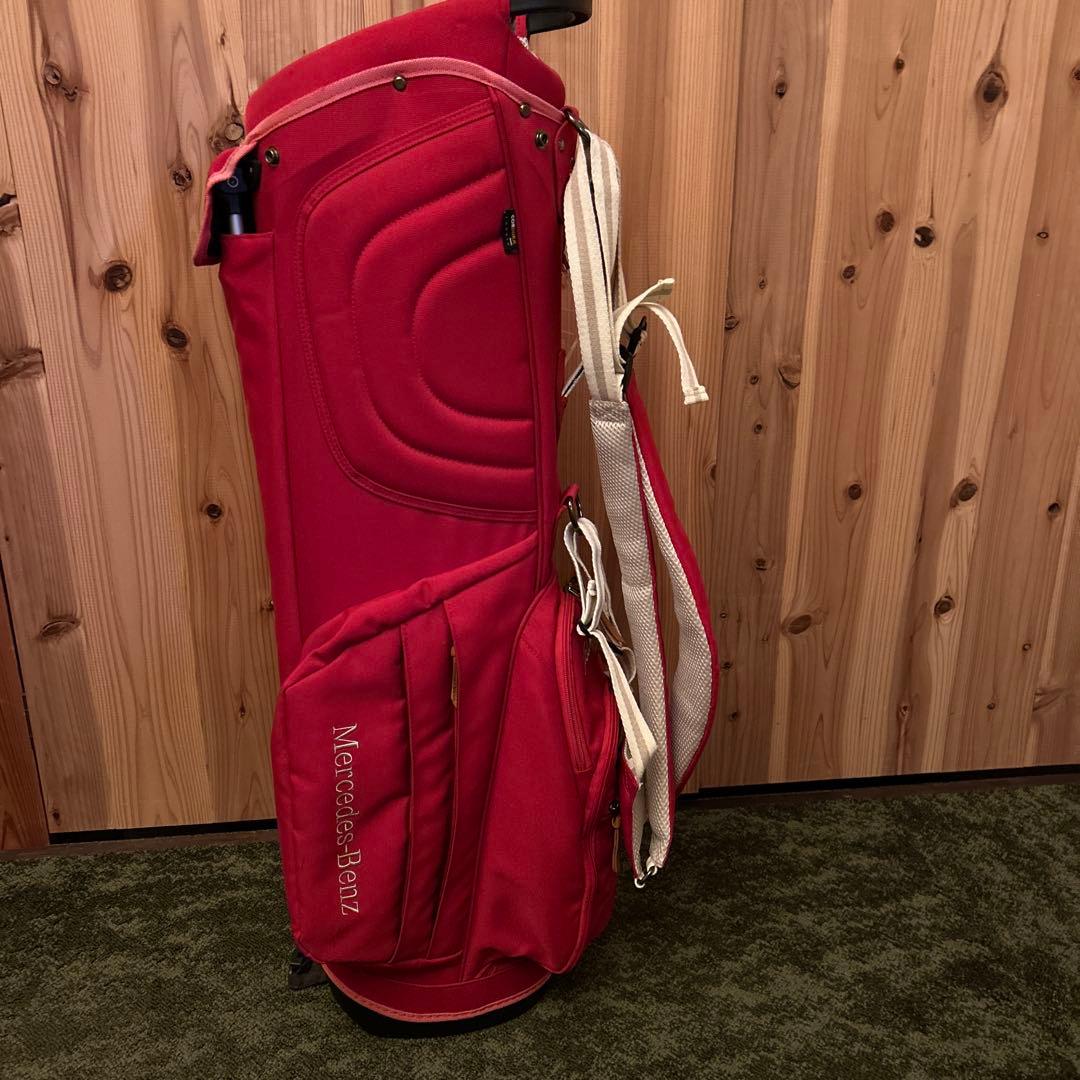 Titleist キャディバッグ 赤 Mercedes-Benz