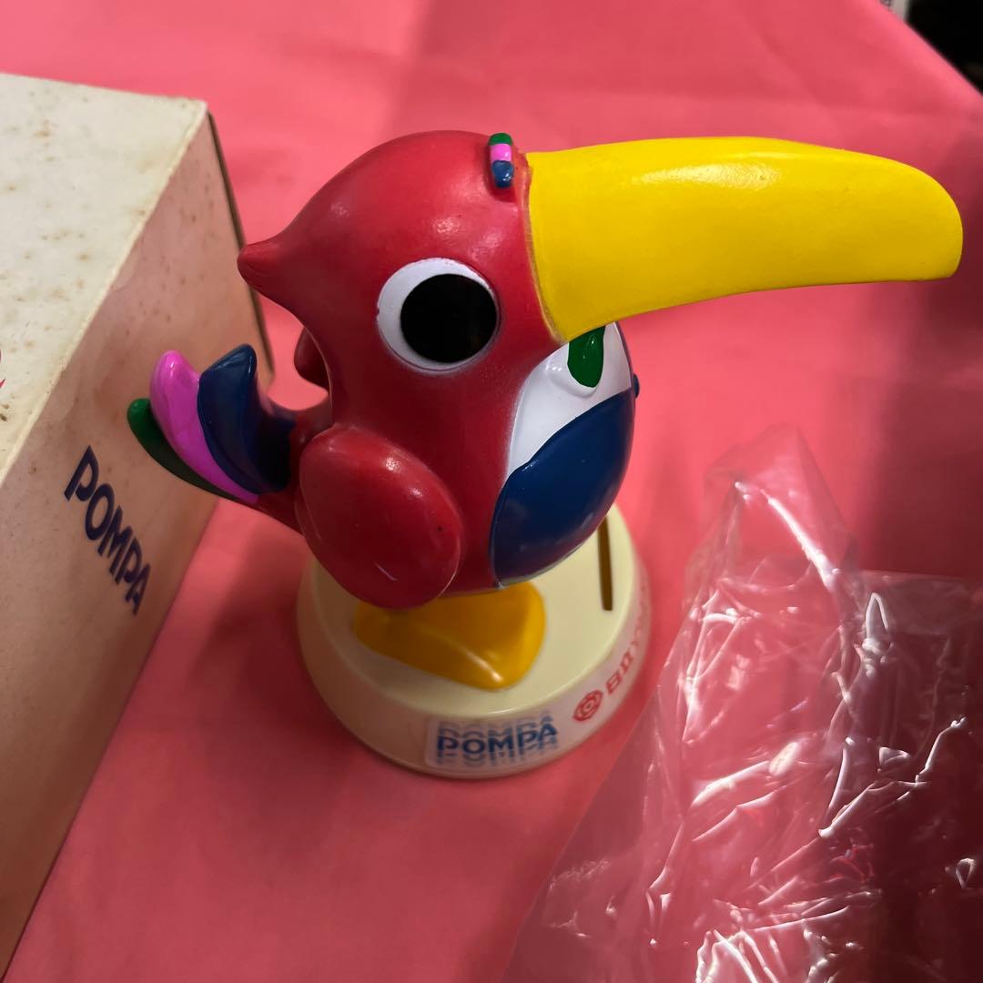 ポンパ君　日立ソリッドステートキドカラー　ポンパ貯金箱