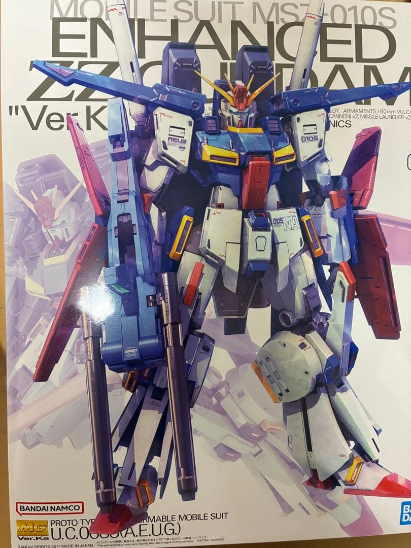 MG 強化型 ダブルゼータ ZZ-GUNDAM \"Ver.Ka\" 1/100