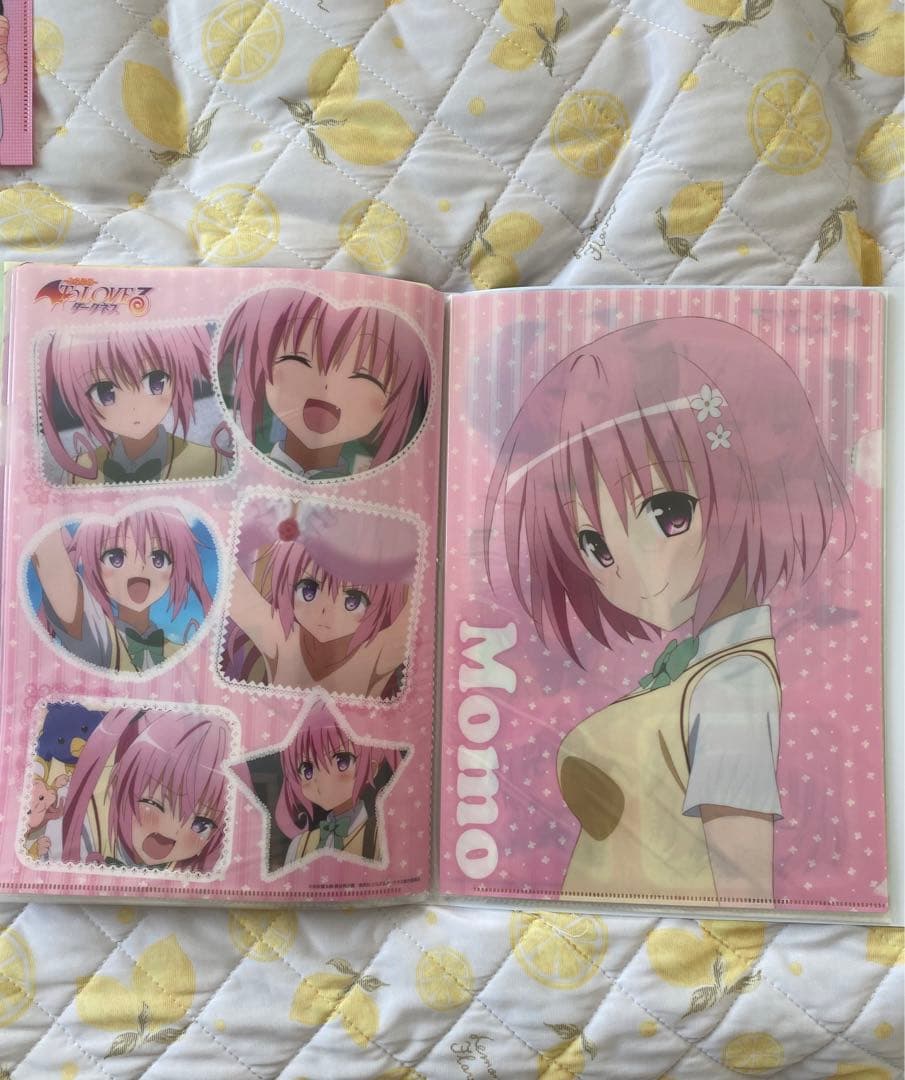 とらぶる　to loveる　ダークネス　クリアファイル　セット　タイトー　くじ