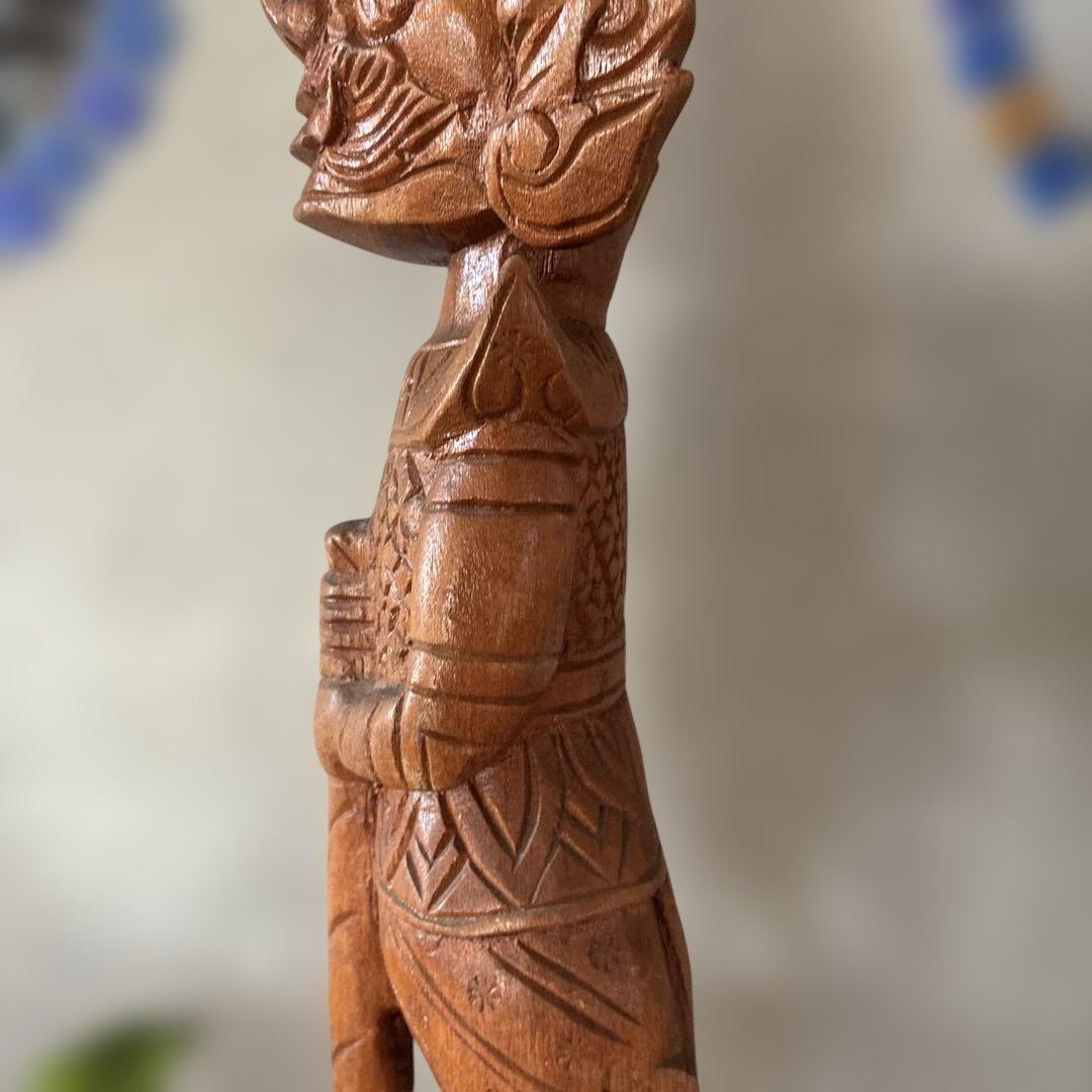 タイ雑貨　木彫り　魔除け　珍しいお品