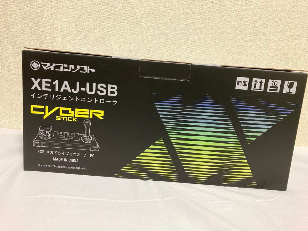 サイバースティック　インテリジェントコントローラーXE1AJ-USBメガドライブ