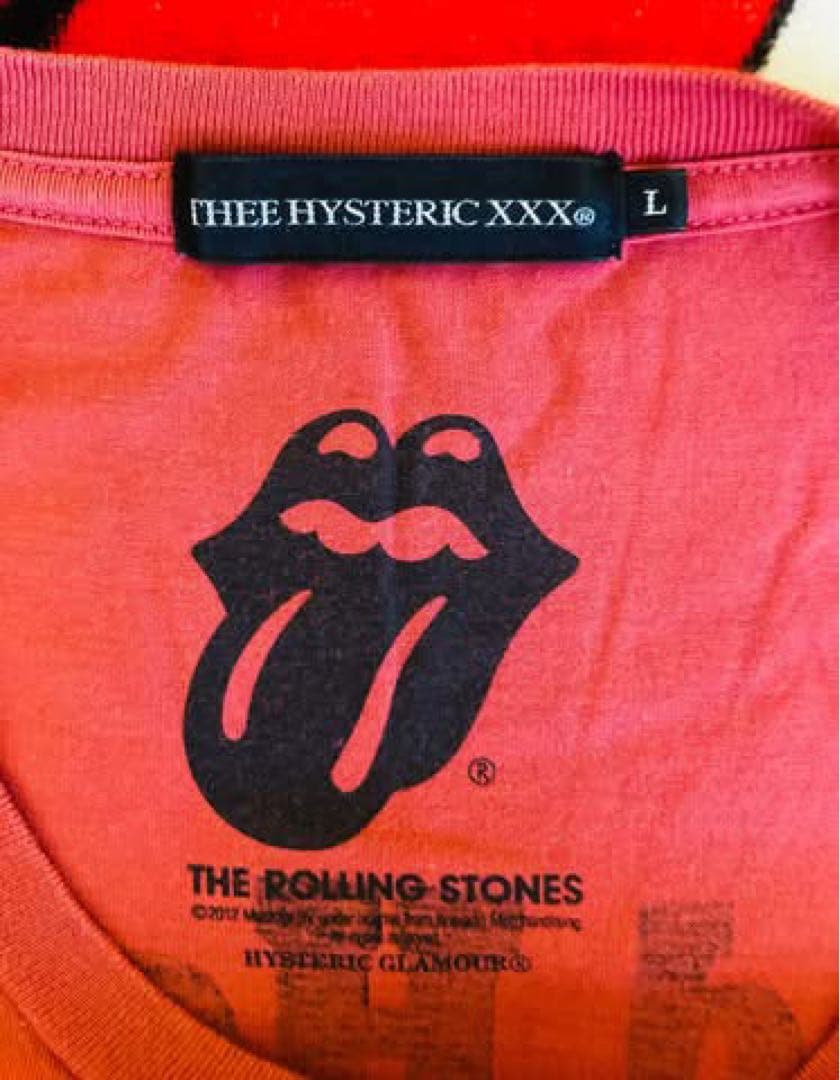 THEE HYSTERIC XXX ローリング・ストーンズ Tシャツ Lサイズ