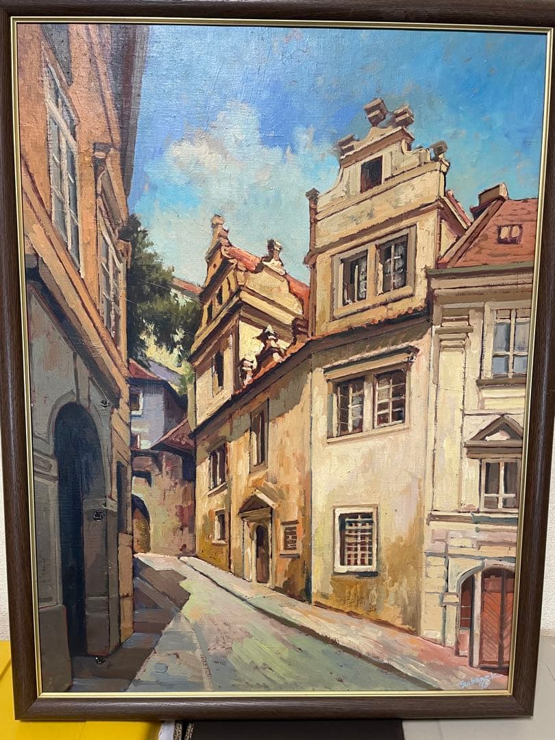 【処分特価】Richard Taubenek/リチャードタウベネク/油彩画/風景