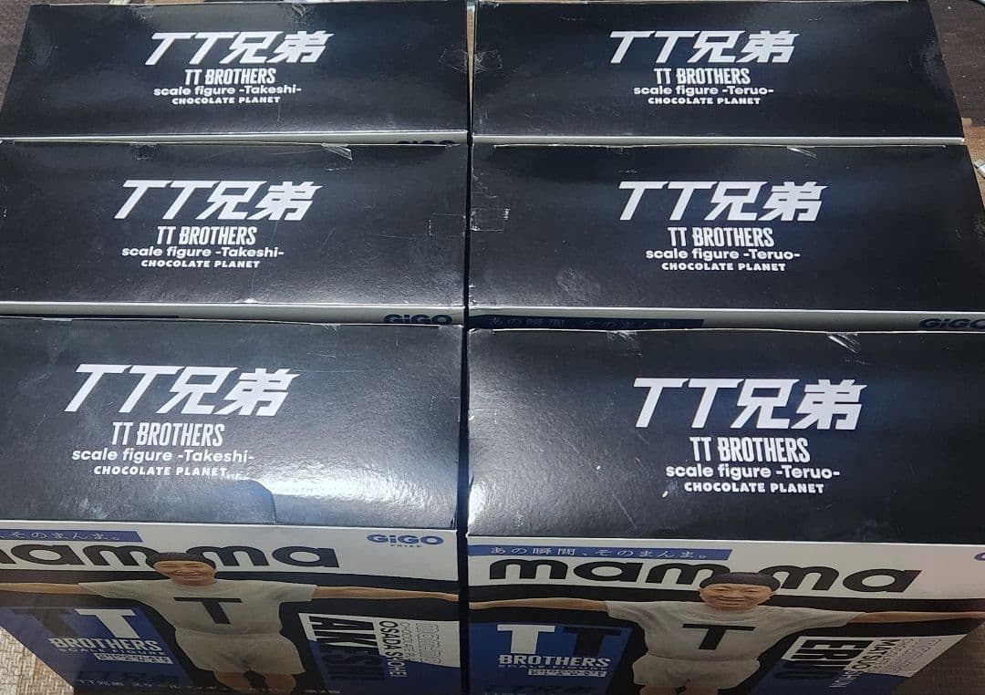 TT兄弟 フィギュア６個＆Tシャツ３枚セット