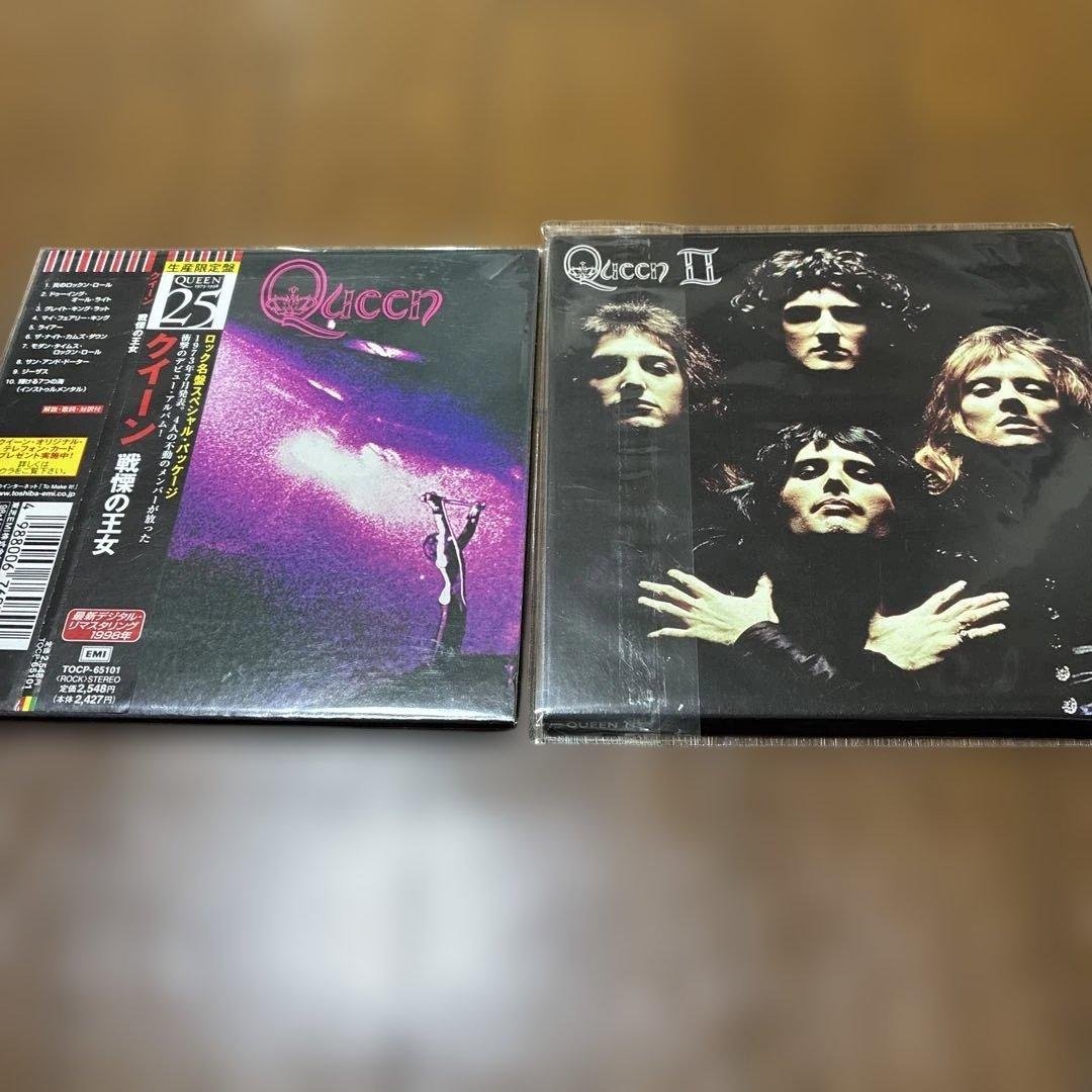 Queen 25周年記念CD 8枚セット 紙ジャケット 生産限定盤