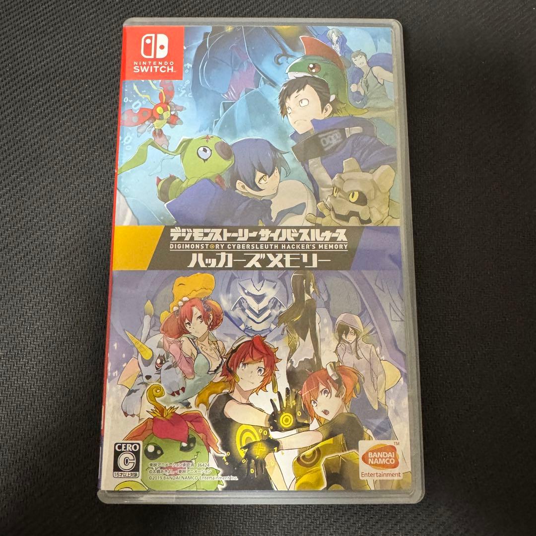 デジモンストーリー サイバースルゥース ハッカーズメモリー コード付き スイッチ