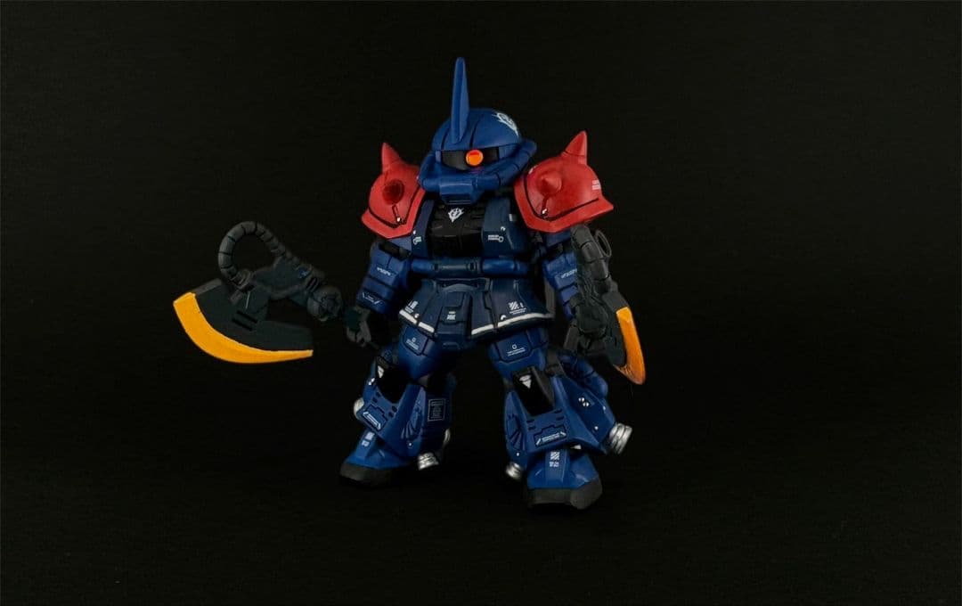 ぷ*。様 モビルスーツアンサンブル 高機動型ザクII(ニムバス専用機) 全塗装