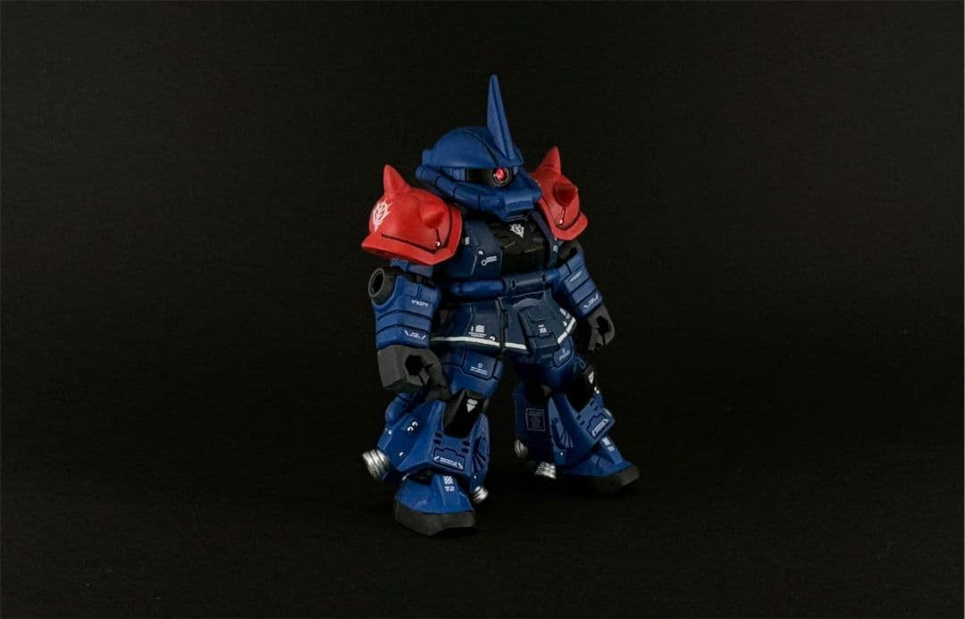 ぷ*。様 モビルスーツアンサンブル 高機動型ザクII(ニムバス専用機) 全塗装