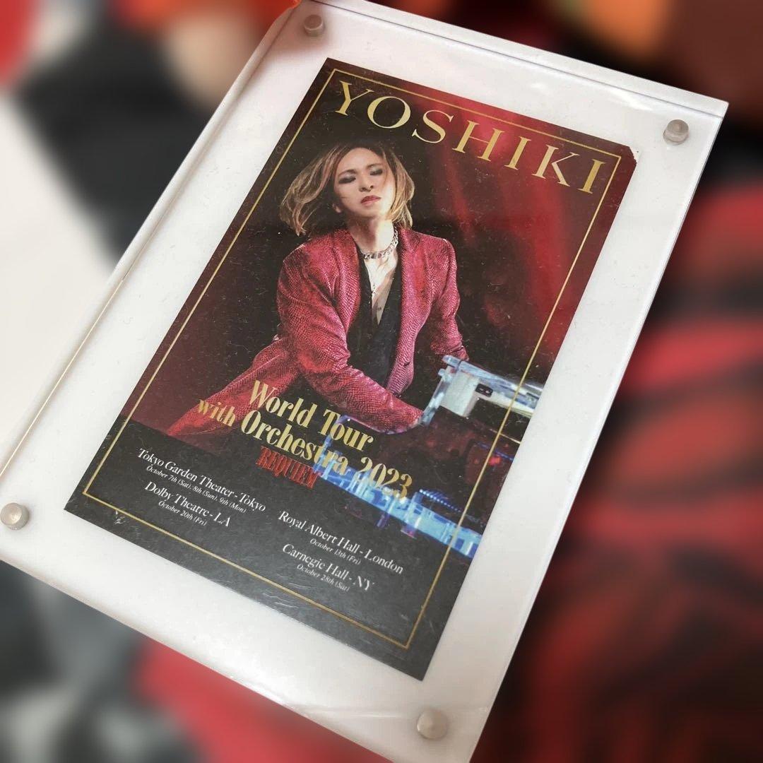 YOSHIKI ぬいぐるみ サイン付き 約30cm