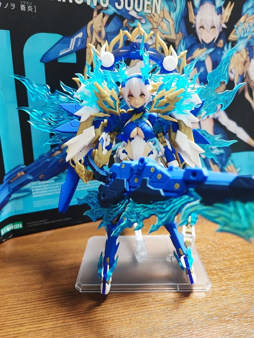 コトブキヤ メガミデバイス 皇巫 スサノヲ 蒼炎 完成品