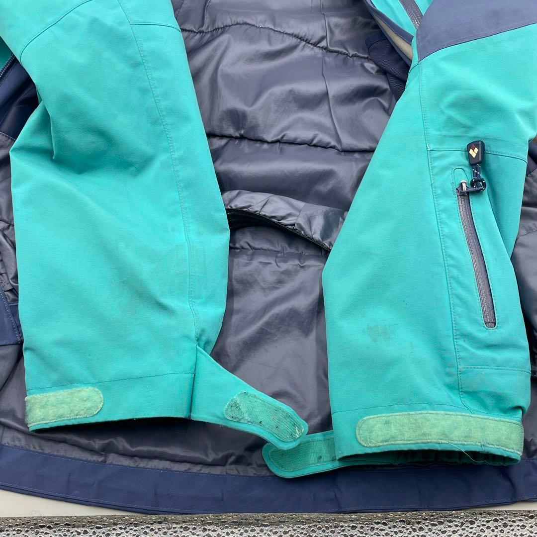 モンベル　スキーウェア　中綿ジャケット　マウンテンパーカー　2way M