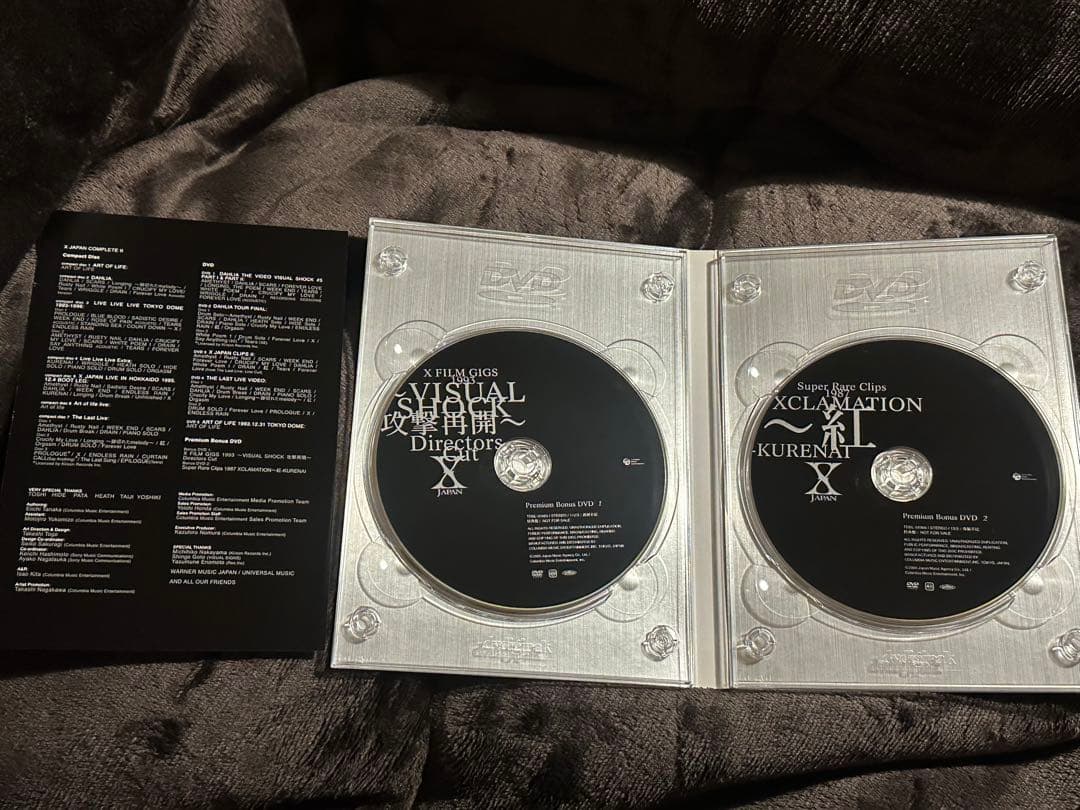 XJAPAN COMPLETE II ART OF LIFE WEARE Ｘ