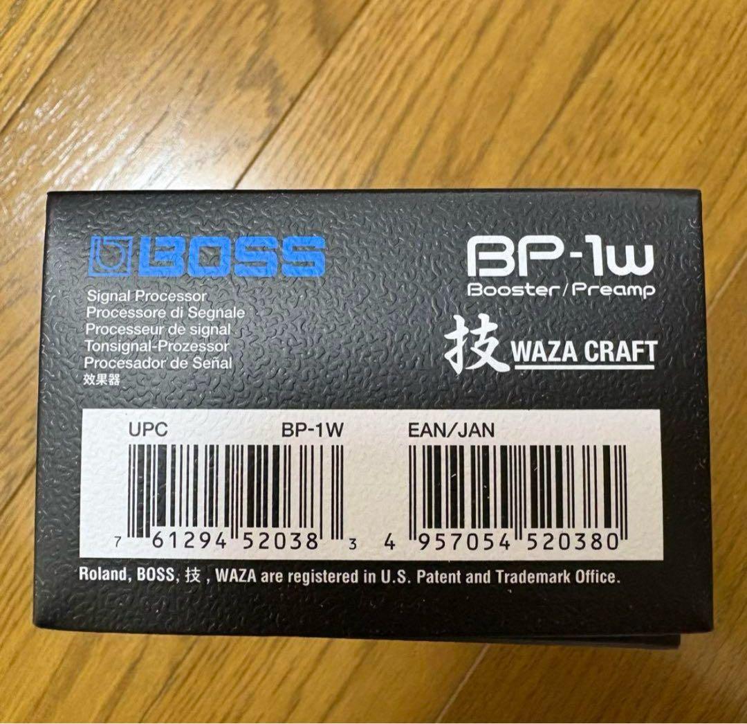 BOSS BP-1w Booster/Preamp 新品