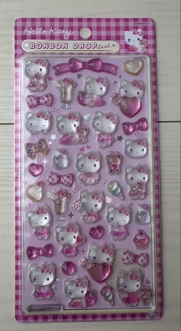 ボンボンドロップシール　ハローキティ