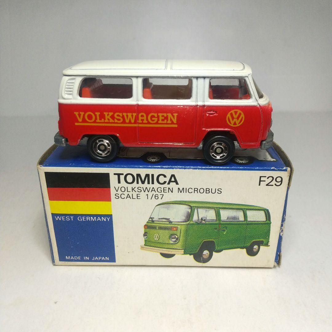 (3790)トミカ 青箱 日本製 フォルクス ワーゲン マイクロ バス