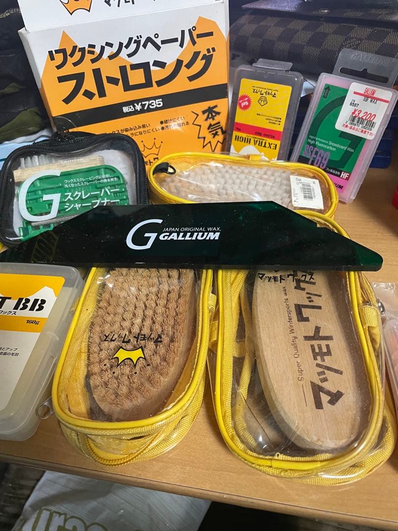 ※即厳禁！！！マツモトワックス　スノーボード用ホットワックスセット