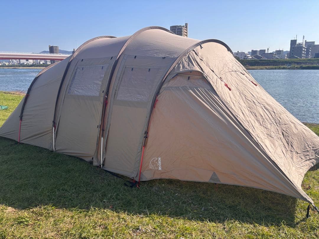 レア 希少旧ロゴ NORDISK piru6 ノルディスクテント