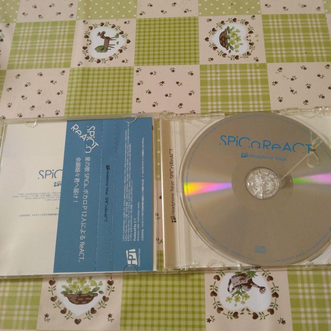 帯付き　ボカロ　SPiCa ReACT　ボカロ　CD　初音ミク　samfree