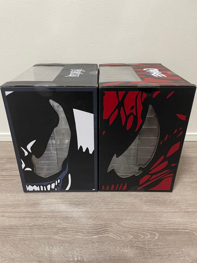 HAPPYくじ　VENOM A賞ヴェノム　LAST賞カーネイジ　フィギュア