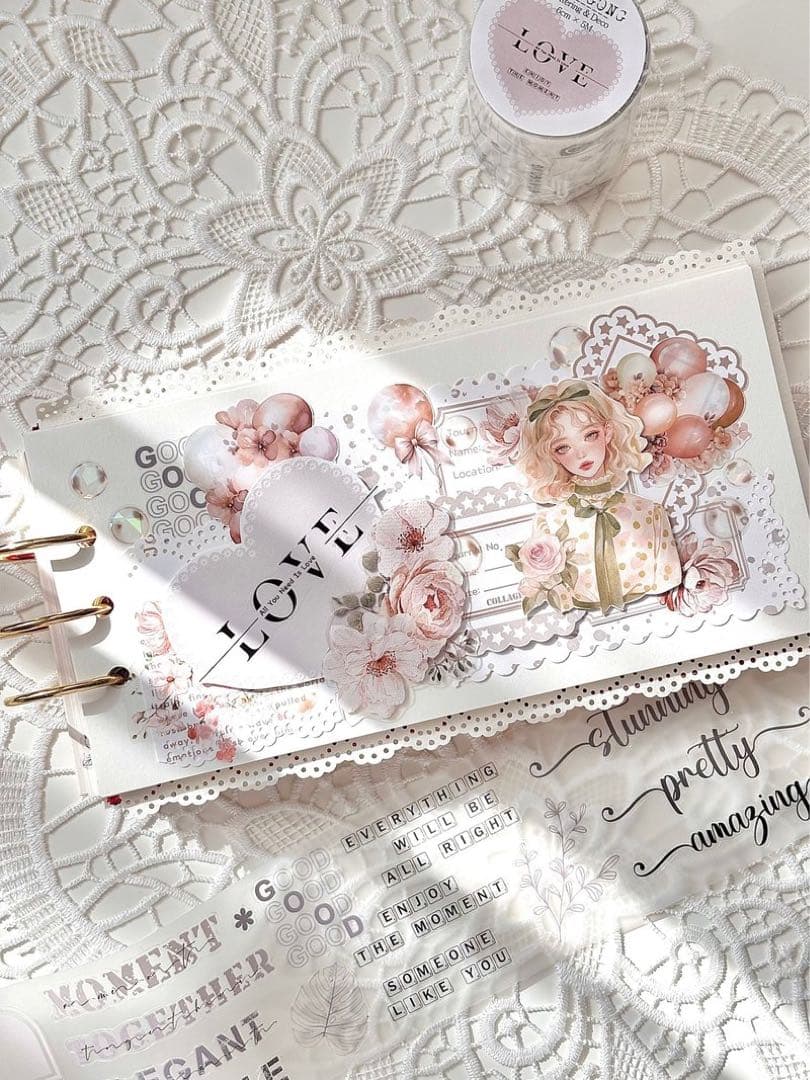 ggaggong 海外マスキングテープ　マステ 【2296】