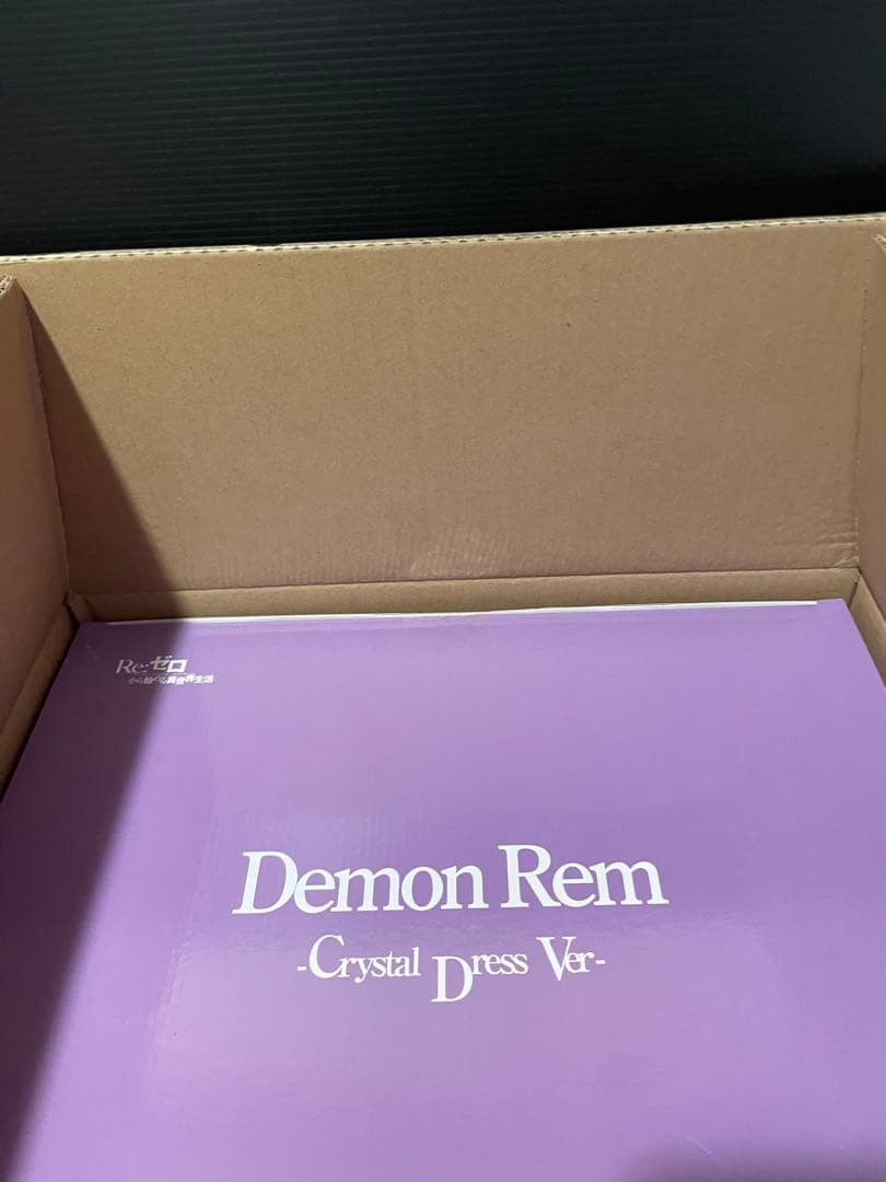 鬼レム　クリスタルドレス　渋谷スクランブル　フィギュア　新品未開封